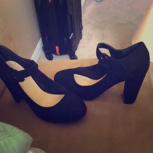 High heel shoes